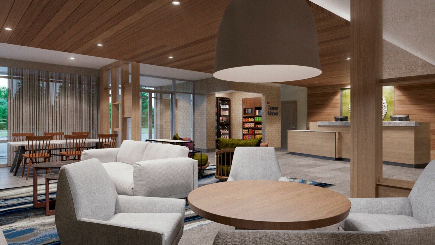 Fairfield Inn & Suites Springfield Enfield Interior foto